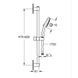 Душовий гарнітур Grohe Tempesta Cube 2 режими 110 (267482433) 267482433 фото 4
