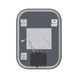 Дзеркало Mixxus Premium Diverse MR15-90x70-Reverse (Led Touch, Anti-fog, димер (3-6,5kK)) (MP6639) MP6639 фото 8