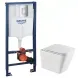 Інсталяційний комплект пневмо Grohe Set Унітаз Quadro-0301-R + Інсталяція 38772001 панель Хром (38772001QUADRO0301R) 38772001QUADRO0301R фото 1