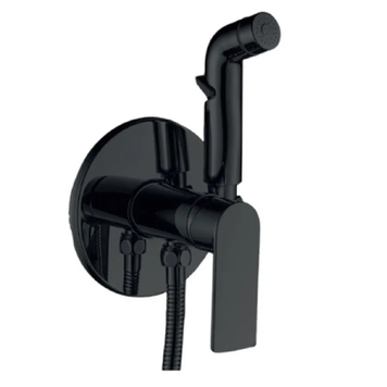 Змішувач для гігієнічного душу Haiba Alex 002 (INNER) Чорний (HB9618) HB9618 фото