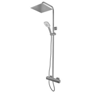 Душова система термостатична Koer KI-53017-02 2 функції Нерж (KR5547) KR5547 фото