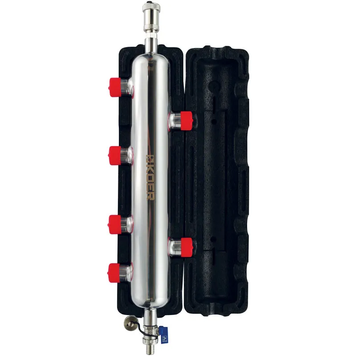 Гідрострелка Koer KR.S1032 4/2 (з воздухоотвод. І дренаж. краном) 1"НР SUS304 (KR2959) KR2959 фото
