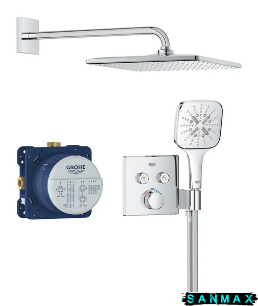 Вбудована душова система термостатична Grohe Grohtherm SmartControl (34865000) 34865000 фото