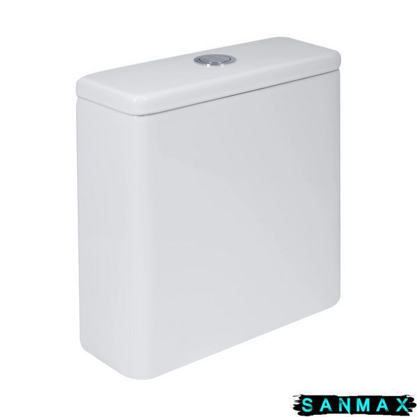 Бачок до унітазу-компакту Mixxus Premium Quadro-0401-T1 Tank 610х365х825 зі зливною арматурою (MI8316) MI8316 фото