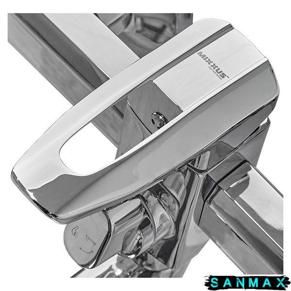 Змішувач для ванни Mixxus Pegas 009 Euro Хром (MI6244) MI6244 фото