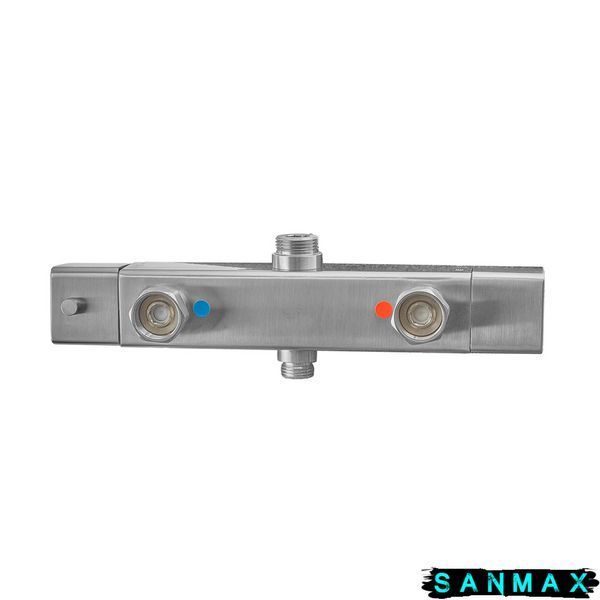 Душова система термостатична Koer KI-53017-02 2 функції Нерж (KR5547) KR5547 фото