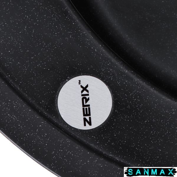 Мийка кухонна Zerix ZS-510R-03 Чорна (ZX4532) ZX4532 фото