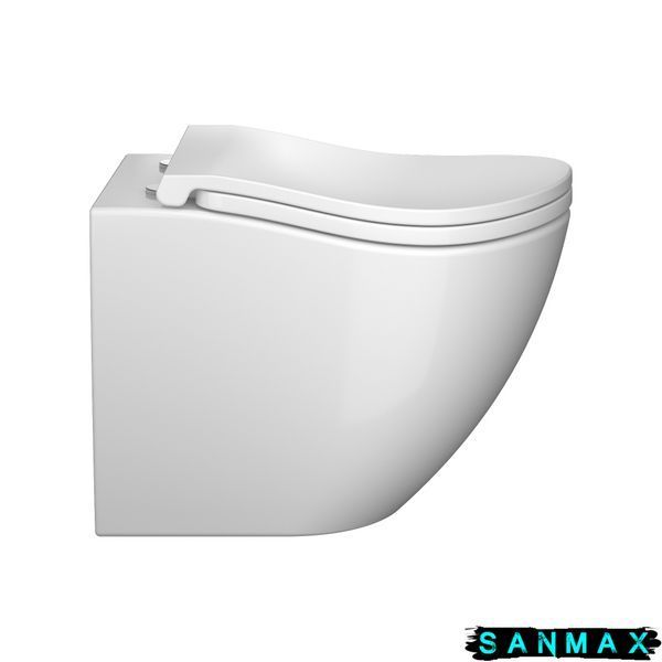 ROUND COMFORT унітаз підвісний з сидінням Soft-close (змив Тоrnado 3.0) 1884570198 фото