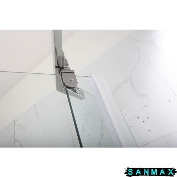 Душова кабіна з низьким піддоном Mixxus LINES SCT01-90x90x198-TR CHROME прозоре скло 6мм NEW (в 2 ящ) (MI8370) MI8370 фото