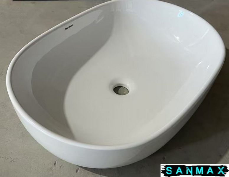 Раковина накладна Mixxus Premium Ellipse-0105 600х400х150mm (MP6563) MP6563 фото