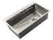 Кухонна інтегрована мийка Zerix ZH6845-SET-05 Nano-Silver (3.0/0.8) з нерж. сталі, комплект (нержавійка) (ZM5580) ZM5580 фото 1