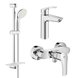 Комплект змішувачів для ванної кімнати Grohe Eurosmart New (UA123244M0) UA123244M0 фото 2