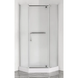 Душова кабіна з низьким піддоном Mixxus Lines SCT01-90x90x198-TR Хром прозоре скло 6мм (MI6913) MI6913 фото 1