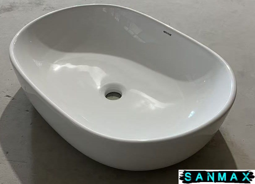 Раковина накладна Mixxus Premium Ellipse-0105 600х400х150mm (MP6563) MP6563 фото