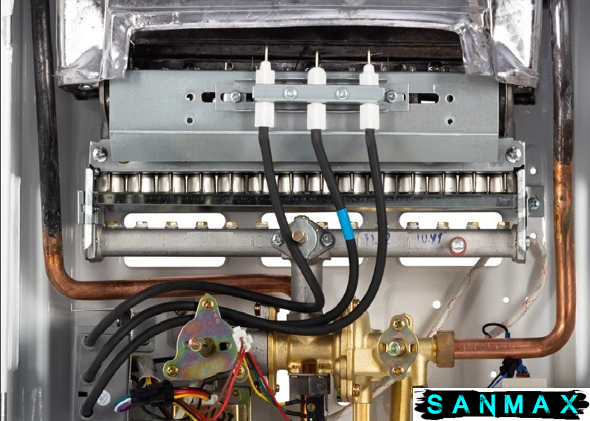 Газова колонка дим. Sabio 10 л GP Чорна (JSD20-AG211) JSD20-AG211 фото