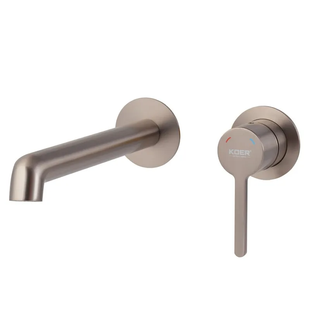 Змішувач для умивальника вбудований Koer KB-16029-07 Графіт (KR5953) KR5953 фото