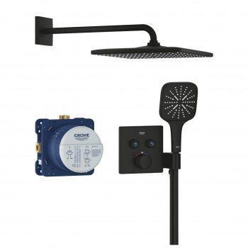 Душовий комплект Grohe Grohtherm SmartControl із Rainshower 310 Mono Cube (34865KF0) 34865KF0 фото