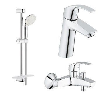 Комплект змішувачів для ванної кімнати Grohe Eurosmart New (UA123246M0) UA123246M0 фото