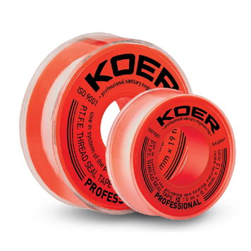 Фум стрічка для води Koer ST-11 10M*0.1mm*12mm (KR2808) KR2808 фото