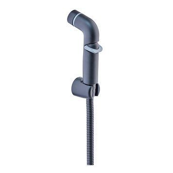 Набір для гігієнічного душу лійка шланг 1,2м кронштейн Mixxus Bidet Set-001 Чорний (LE2774) LE2774 фото