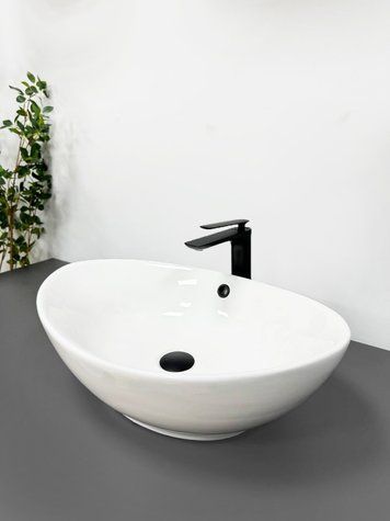 Умивальник (раковина) VBI ANKONA WHITE накладний VBI-012900 фото