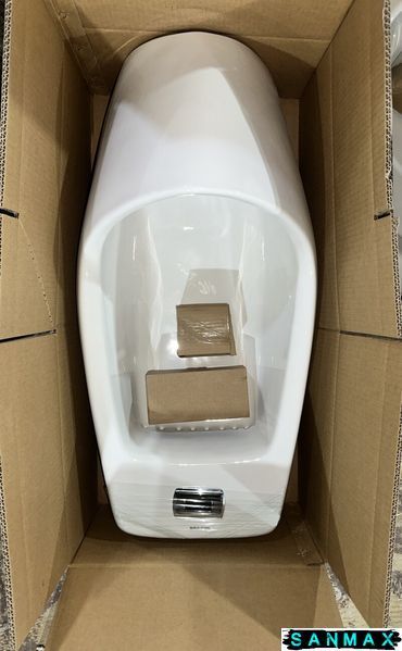 Пісуар підвісний Mixxus Premium Bevel-1001 390x395x795mm з ІЧ-датчиком автоматичного змиву (MP6661) MP6661 фото