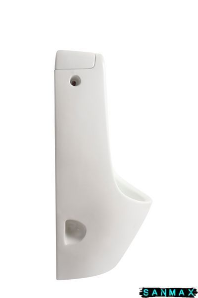 Пісуар підвісний Mixxus Premium Bevel-1001 390x395x795mm з ІЧ-датчиком автоматичного змиву (MP6661) MP6661 фото