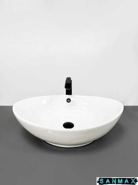 Умивальник (раковина) VBI ANKONA WHITE накладний VBI-012900 фото