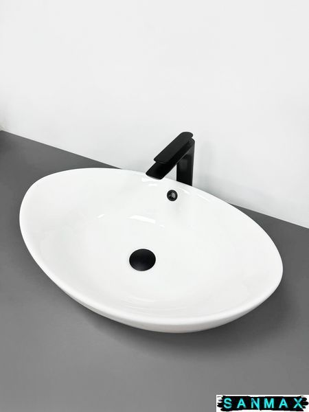 Умивальник (раковина) VBI ANKONA WHITE накладний VBI-012900 фото