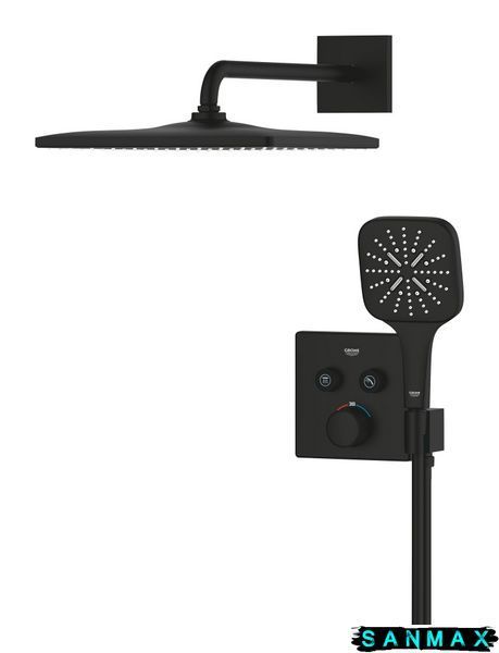 Душовий комплект Grohe Grohtherm SmartControl із Rainshower 310 Mono Cube (34865KF0) 34865KF0 фото