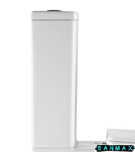 Бачок до унітазу-компакту Mixxus Premium Quadro-0402-R Tank 675х390х855 зі зливною арматурою (MI8313) MI8313 фото