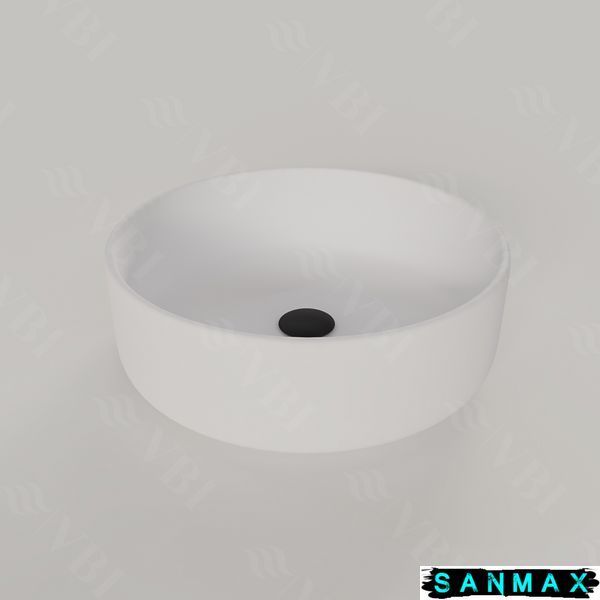 Умивальник накладний Vbi Prato Білий VBI-011400 фото