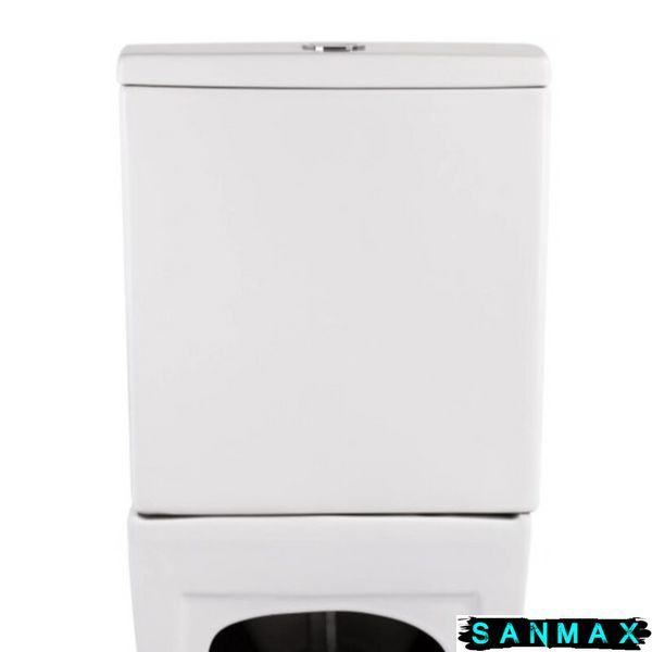 Бачок до унітазу-компакту Mixxus Premium Quadro-0402-R Tank 675х390х855 зі зливною арматурою (MI8313) MI8313 фото