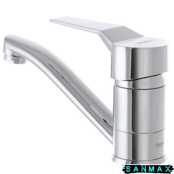 Змішувач для умивальника на гайці Haiba Zeon 555 (15 см) (HB0414) HB0414 фото