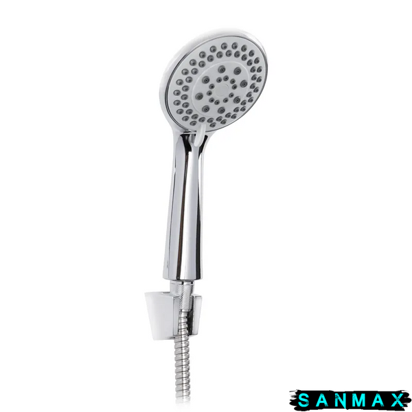 Душовий набір (шланг+лійка+кронштейн) Zerix Shower Set-03 Хром Блістер (ZX3097) ZX3097 фото