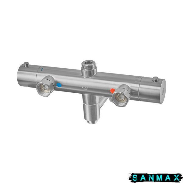 Душова система термостатична Koer KI-57018-02 3 функції Нерж (KR5545) KR5545 фото