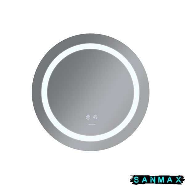 Дзеркало Mixxus Plain MC03-60 з Led Touch, Anti-fog, димером, регулюванням яскравості (MI6662) MI6662 фото