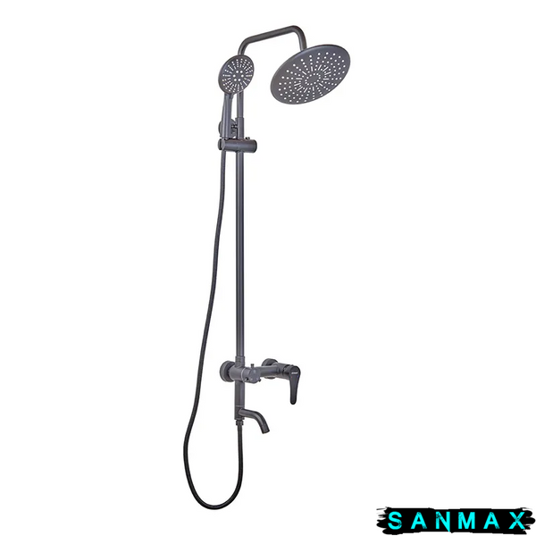 Душова система зі змішувачем Champion Sap-009-J Чорна (CH6164) CH6164 фото