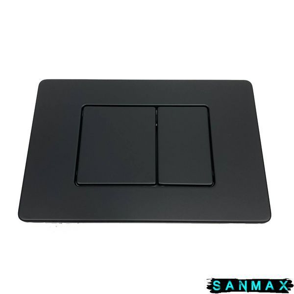 Кнопка змиву для інсталяції VBI ELBA XS BLACK VBI-030105 фото