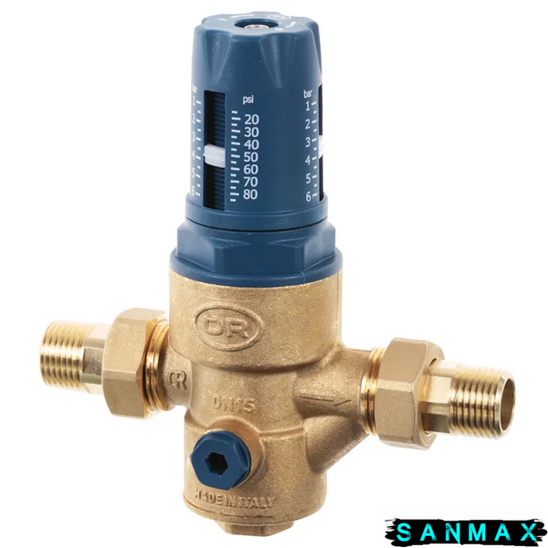 Редуктор тиску Roho R1202-075 - 3/4"НН, PN25 (1-6 бар) мембранний (RO0146) RO0146 фото