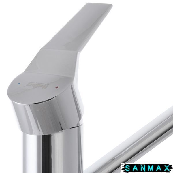Змішувач для умивальника на гайці Haiba Zeon 555 (15 см) (HB0414) HB0414 фото