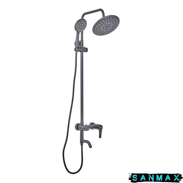 Душова система зі змішувачем Champion Sap-009-J Чорна (CH6164) CH6164 фото