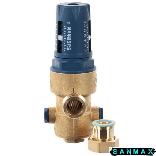 Редуктор тиску Roho R1202-075 - 3/4"НН, PN25 (1-6 бар) мембранний (RO0146) RO0146 фото