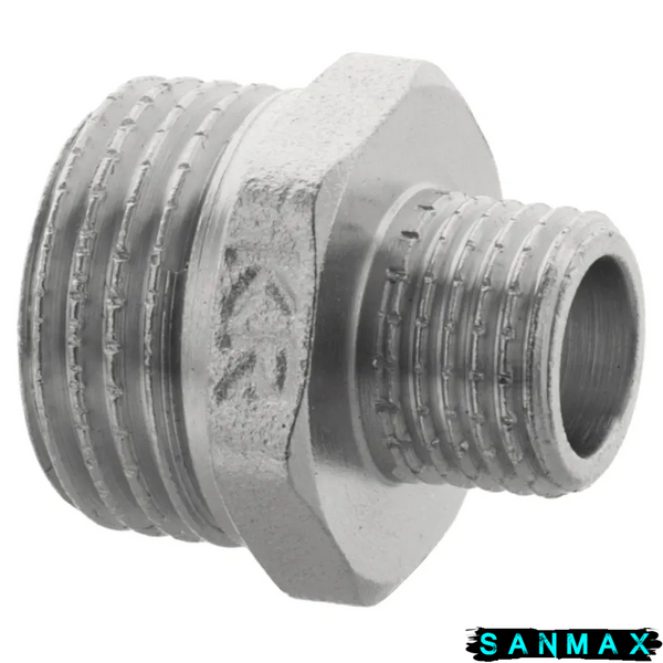 Ніпель нікельований 1/4x1/2 Koer KF.N0206 (KF0038) KF0038 фото