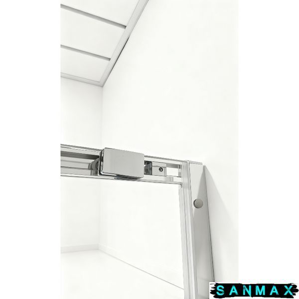 Душова кабіна без піддону Koer SR SC10-90x90x195-TR-01 прозоре скло Easy Clean 6мм, хром (KR5942) KR5942 фото
