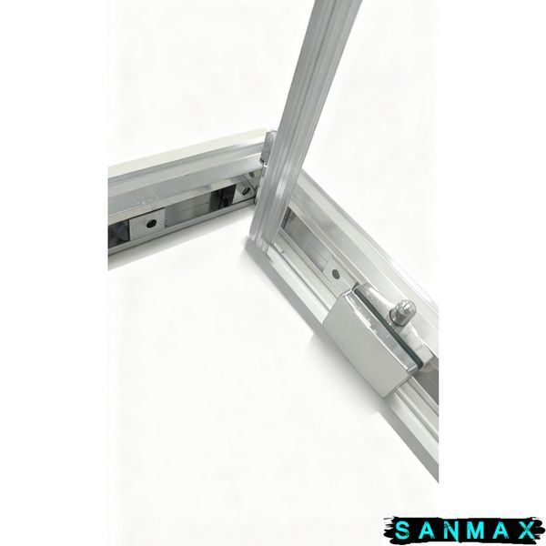 Душова кабіна без піддону Koer SR SC10-90x90x195-TR-01 прозоре скло Easy Clean 6мм, хром (KR5942) KR5942 фото