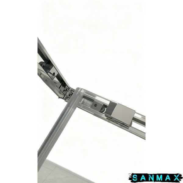 Душова кабіна без піддону Koer SR SC10-90x90x195-TR-01 прозоре скло Easy Clean 6мм, хром (KR5942) KR5942 фото