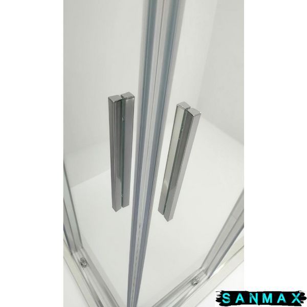 Душова кабіна без піддону Koer SR SC10-90x90x195-TR-01 прозоре скло Easy Clean 6мм, хром (KR5942) KR5942 фото