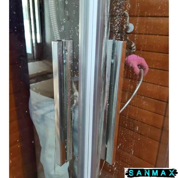 Душова кабіна без піддону Koer SR SC10-90x90x195-TR-01 прозоре скло Easy Clean 6мм, хром (KR5942) KR5942 фото