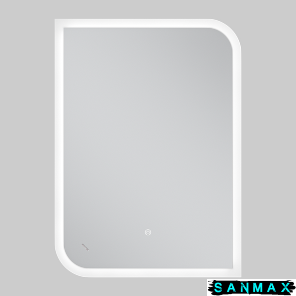 Дзеркало Mixxus Premium Bevel MA02-90x65-Reverse (Led Touch, Anti-fog, димер (3-6,5kK)) (MP6641) MP6641 фото
